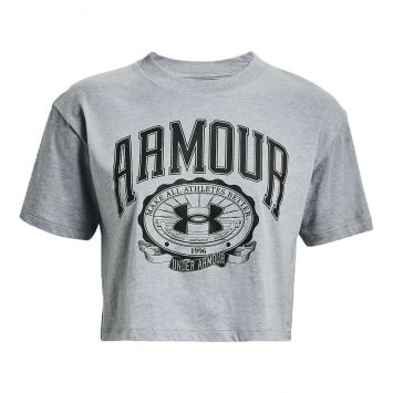 Remera Under Armour Mujer Collegiate Crest CP SS