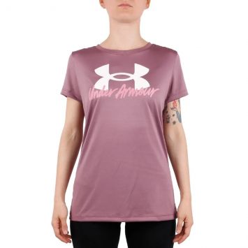 Remera Under Armour Mujer Tech Graphic SS